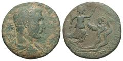 Roman Provincial Coins Asia Minor, Uncertain mint. Maximinus I 'Thrax'. A.D. 235-238. Æ (33 mm, 21.81 g, 6 h). Laureate, draped and cuirassed bust of Maximinus I right / Demeter, holding two torches, 