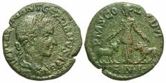 Roman Provincial Coins Moesia Superior, Viminacium. Gordian III. A.D. 238-244. Æ (28 mm, 15.93 g, 1 h). Year 1 (A.D. . IMP CAE[S] M ANT GORDIANVS AVG, laureate, draped and cuirassed bust of Gordian II