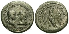 Roman Provincial Coins Thrace, Anchialus. Gordian III, with Tranquillina. A.D. 238-244. Æ (27 mm, 14.98 g, 6 h). Laureate, draped and cuirassed bust of Gordian III right facing diademed and draped bus