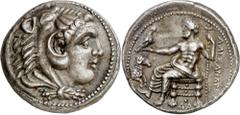 Monedas griegas / Greek coins Imperio Macedonio. Alejandro III, Magno (336-323 a.C.). Damasco. Tetradracma. (S. 6718) (MJP. 3208 aº). 17,18 g. EBC.