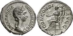 Monedas romanas / Roman coins (225 d.C.). Orbiana. Denario. (Spink 8191) (S. 1) (RIC. 319). Escasa. 2,48 g. EBC-.