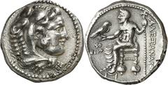 Monedas griegas / Greek coins Imperio Macedonio. (322-321 a.C.). Alejandro IV (323-310/309 a.C.). Tiro. Tetradracma. (S. 6723 var, de Alejandro III) (CNG. III, 941). Acuñada bajo el Rey 'Ozmilk. 17,02