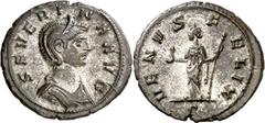 Monedas romanas / Roman coins (274-275 d.C.). Severina. Denario de cobre. (Spink 11710) (Co. 14) (RIC. 6). 2,99 g. EBC-.