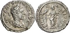 Monedas romanas / Roman coins (219 d.C.). Eliogábalo. Denario. (Spink 7512) (S. 38a) (RIC. 73). 3,14 g. MBC+.