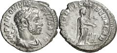 Monedas romanas / Roman coins (221-222 d.C.). Eliogábalo. Denario. (Spink 7542) (S. 246) (RIC. 131). 2,62 g. MBC.