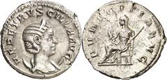Monedas romanas / Roman coins (250 d.C.). Herennia Etruscilla. Antoniniano. (Spink 9495 var) (S. 19) (RIC. 59b). 3,87 g. EBC-.
