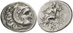 Imperio Macedonio. Alejandro III, Magno (336-323 a.C.). Colofón. Dracma. (S. 6730 var) (MJP. 1836eº). 4,19 grs. MBC+.