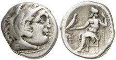 Imperio Macedonio. Alejandro III, Magno (336-323 a.C.). ",Teos",. Dracma. (S. 6730 var) (MJP. 2279). 4,13 grs. MBC.