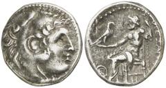 Imperio Macedonio. Alejandro III, Magno (336-323 a.C.). ¿Mylasa?. Dracma. (S. 6730 var) (MJP. 2482 sim). 4,09 grs. MBC.