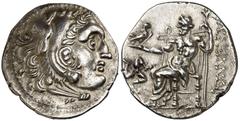 Monedas griegas / Greek coins Imperio Macedonio. Alejandro III, Magno (336-323 a.C.). Dracma. (S. 6730 var) (MJP. falta). 4,03 g. Bella. EBC+.