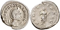 Monedas romanas / Roman coins (250-251 d.C.). Herennia Etruscilla. Antoniniano. (Spink 9494) (S. 17) (RIC. 58b). 5,42 g. MBC+.