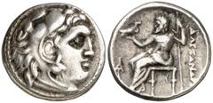 Monedas griegas / Greek coins Imperio Macedonio. Alejandro III, Magno (336-323 a.C.). Magnesia ad Maeandrum. Dracma. (S. 6730 var) (MJP. falta). 4,24 g. MBC.