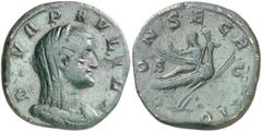 Monedas romanas / Roman coins (235-236 d.C.). Paulina. Sestercio. (Spink 8401) (Co. 3) (RIC. 3). 18,59 g. Rara. MBC+.