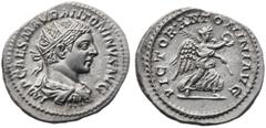 Monedas romanas / Roman coins (219 d.C.). Eliogábalo. Antoniniano. (Spink 7500 var) (S. 291) (RIC. 155). 4,74 g. EBC.