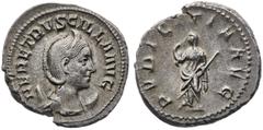 Monedas romanas / Roman coins (250-251 d.C.). Herennia Etruscilla. Antoniniano. (Spink 9494) (S. 17) (RIC. 58b). 5,42 g. MBC+.