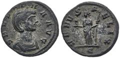 Monedas romanas / Roman coins (274-275 d.C.). Severina. Denario de cobre. (Spink 11710) (Co. 14) (RIC. 6). 2,55 g. MBC+.