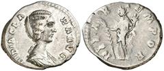 Monedas romanas / Roman coins (193 d.C.). Didia Clara. Denario. (Spink 6086) (S. 3) (RIC. 10). 2,81 g. Muy rara. MBC/MBC-.