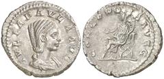 Monedas romanas / Roman coins (219 d.C.). Julia Paula. Denario. (Spink 7657) (S. 16a) (RIC. 216 var). 2,65 g. MBC+.