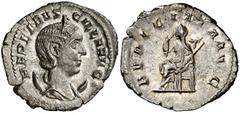 Monedas romanas / Roman coins (250 d.C.). Herennia Etruscilla. Antoniniano. (Spink 9495 var) (S. 19) (RIC. 59b). 2,88 g. EBC+/EBC-.