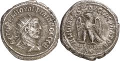 Monedas romanas / Roman coins (248 d.C.). Filipo I. Siria. Antioquía ad Orontem. Tetradracma. (S.GIC. 3958 var) (RPC. VIII, (ID. 28995)). 11,85 g. MBC.