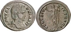 Monedas romanas / Roman coins (308 d.C.). Galeria Valeria. Cyzicus. Follis. (Spink 14596) (Co. 2) (RIC. 38). 6 g. MBC.