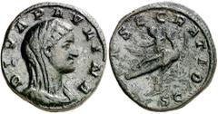 Monedas romanas / Roman coins (235-236 d.C.). Paulina. Sestercio. (Spink. 8401) (Co. 3) (RIC. 3). Rara. 18,85 g. MBC+.