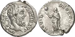 Monedas romanas / Roman coins (193 d.C.). Pertinax. Denario. (Spink 6046) (S. 43) (RIC. 11a). Rara. 2,78 g. MBC+.