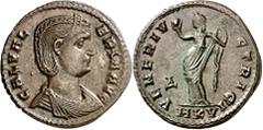 Monedas romanas / Roman coins (308-309 d.C.). Galeria Valeria. Cyzicus. Follis. (Spink 14597) (Co. 2) (RIC. 46). 6,25 g. EBC-.
