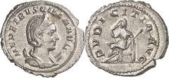 Monedas romanas / Roman coins (250 d.C.). Herennia Etruscilla. Antoniniano. (Spink 9495) (S. 19) (RIC. 59b). 4 g. EBC.