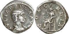 Monedas romanas / Roman coins (220 d.C.). Julia Paula. Denario. (Spink 7655) (S. 6a) (RIC. 211). 3,95 g. MBC.