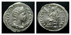 ROMAN IMPERIAL COINAGE JULIA MAMAEA, mother of Severus Alexander JULIA MAMAEA, mother of Severus Alexander AR-Denarius, 2,83 g. Rome. c. 222-235. Obv.: IVLIA MA-MAEA AVG Bust r. Rev.: FELICITAS PVBLIC