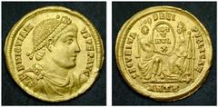A COLLECTION OF ROMAN GOLD COINS IOVIANUS (363-364) AV-Solidus, 4.47 g. Antioch, 363-364. Obv.: DN IOVIANVS P F AVG Diademed, drappen, cuirassed bust of Jovianus r. Rev.: SECVRITAS REI PVBLICAE / VOT 