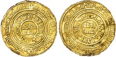 Fatimid, al?Amir (AH 495?524 / 1101?1130 AD), gold Dinar, AH 506 / 1112/3 AD, al?Iskandariya, 4.18g (N. 2450). About Very Fine, dents to the edges.