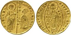 FOREIGN COINS. ITALY. Aegean Gold Ducato, imitating a Venetian ducat of Andrea Dandolo, 3.48g. Good fine. £150-200