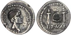 Ancient Rome Brutus, Eid Mar Denarius. Brutus (Late Summer-Autumn, 44 BC) FourrÃ©e (contemporary copy) Denarius, mint moving with Brutus in Northern Greece, L. Plaetorius Cestianus, magistrate, 2.92g.