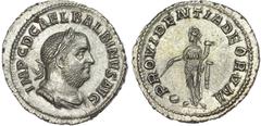 Ancient Rome Balbinus (AD 238) AR Denarius, Rome, 2.81g. IMP C D C AEL BALBINVS AVG, laureate, draped and cuirassed bust of Balbinus right. Rev. PROVIDENTIA DEORVM, Providentia standing left, holding 