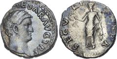 Ancient Rome Otho (AD 69) AR Denarius, Rome, 2.82g. [IMP OTHO C]AESAR AVG TR P, bare head of Otho right. Rev. SECVRI-TAS P R, Securitas standing left, holding wreath and sceptre.(RIC 8; BMC 17; RSC 17