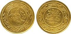 ISLAMIC COINS. Ottoman. Mahmud II, Gold 2-Rumi Altin, Qunstantiniya 1223h/11 (1819), 4.78g (KM 617). A little weakness to centre, good very fine. £130-150