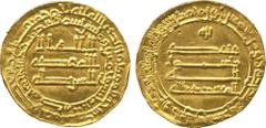 † ISLAMIC COINS. Abbasid. al-Mu’tadid (279-289h), Gold Dinar, Makka 282h, 3.99g (Bernardi 211 Ef, 1 ref). Extremely fine and very rare. Gold and Silver coins struck in the holy city of Makka . T he ea