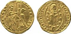 WORLD COINS. VENETIAN DUCATS AND ZECCHINI AND THEIR IMITATIONS. Gio vanni Mocenigo (1478-1485), Gold Ducat, 3.51g (Paol 1; Gig 25). Very fine and very rare. £600-800