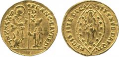 WORLD COINS. VENETIAN DUCATS AND ZECCHINI AND THEIR IMITATIONS. Francesco Loredan (1752-1762), Gold Zecchino, 3.37g (Paol 5; F 1405). Fine. £120-150