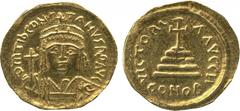 ANCIENT COINS. A Collection of Byzantine Gold Coins . Mint of Constantinople, unless otherwise stated. Tiberius Constantine (AD 578-582), Gold Solidus, dM TIb CONS-TANVS P P AVG , crowned and cuirasse