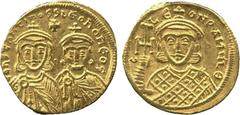 ANCIENT COINS. A Collection of Byzantine Gold Coins . Mint of Constantinople, unless otherwise stated. Constantine V and Leo IV (AD 751-775), Gold Solidus, COnStAntINOS S LEOn O nEOS , facing busts of