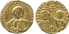 ANCIENT COINS. A Collection of Byzantine Gold Coins . Mint of Constantinople, unless otherwise stated. John I Zimisces (AD 969-976), Gold Histamenon, + IhS XIS REX REGNANtIhM , bust of Christ facing, 