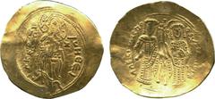 ANCIENT COINS. A Collection of Byzantine Gold Coins . Mint of Constantinople, unless otherwise stated. Alexius III Angelus-Comnenus (AD 1195-1203), Gold Hyperpyron, + KERO-H Θ EI , Christ standing fac