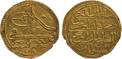 ISLAMIC COINS. Ottoman. Mahmud I, Gold Zar-i Mahbub, Misr 1143h, sad, 2.59g (Pere 562). Extremely fine. £250-300