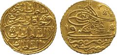 ISLAMIC COINS. Ottoman. Mahmud I, Gold Zar-i Mahbub, Misr 1143h, knot , 2.55g (Pere 563). Extremely fine. £250-300