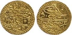 ISLAMIC COINS. Ottoman. Salim III, Gold Zar-i Mahbub, Islambul 1203h, ry 15, 2.38g (Pere 697). Extremely fine . £250-300
