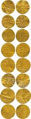 ISLAMIC COINS. Ottoman. Suleyman I, Gold Sultanis (8), Misr 926h (Pere 180-181). Some possibly ex-mount, generally fine to very fine. (8) £550-650
