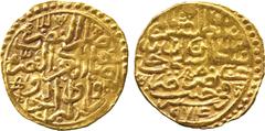† ISLAMIC COINS. Ottoman. Salim II, Gold Sultani, Halab 974h, 3.43g (Pere 235). Good very fine. £180-220